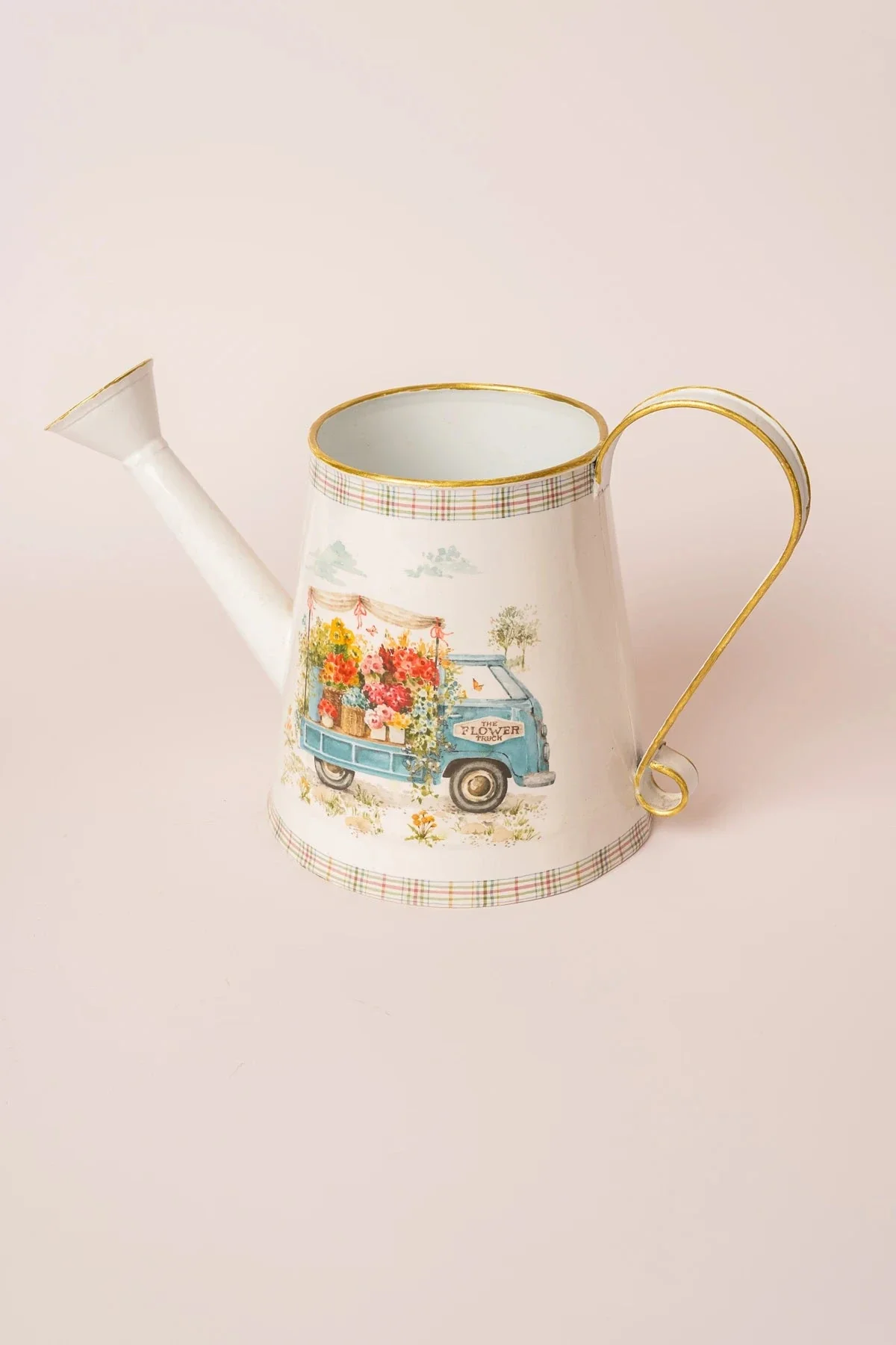 Flower Market Metal Watering Can