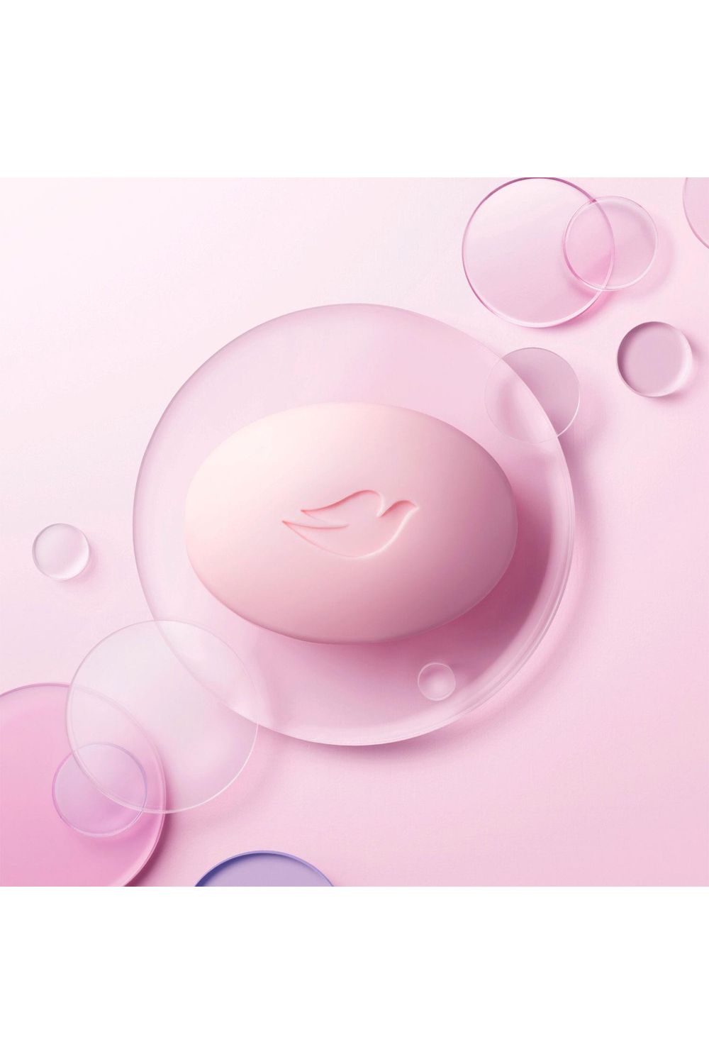 Dove Pink Beauty 'Cream Bar' for Smooth Skin, Moisturising Cream 6x90g, 3pk