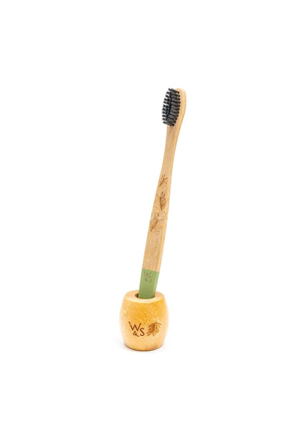 Wild & Stone Bamboo Toothbrush Stand Adult