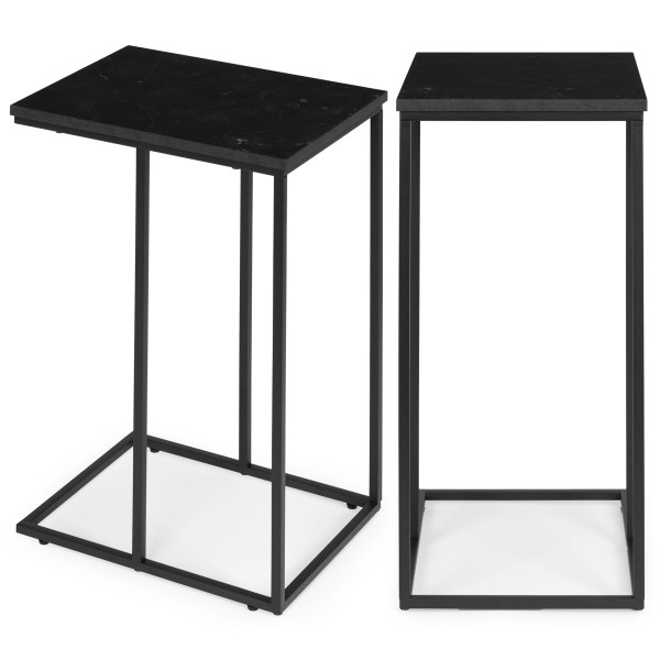 Stolik boczny pod laptopa czarny ModernHome