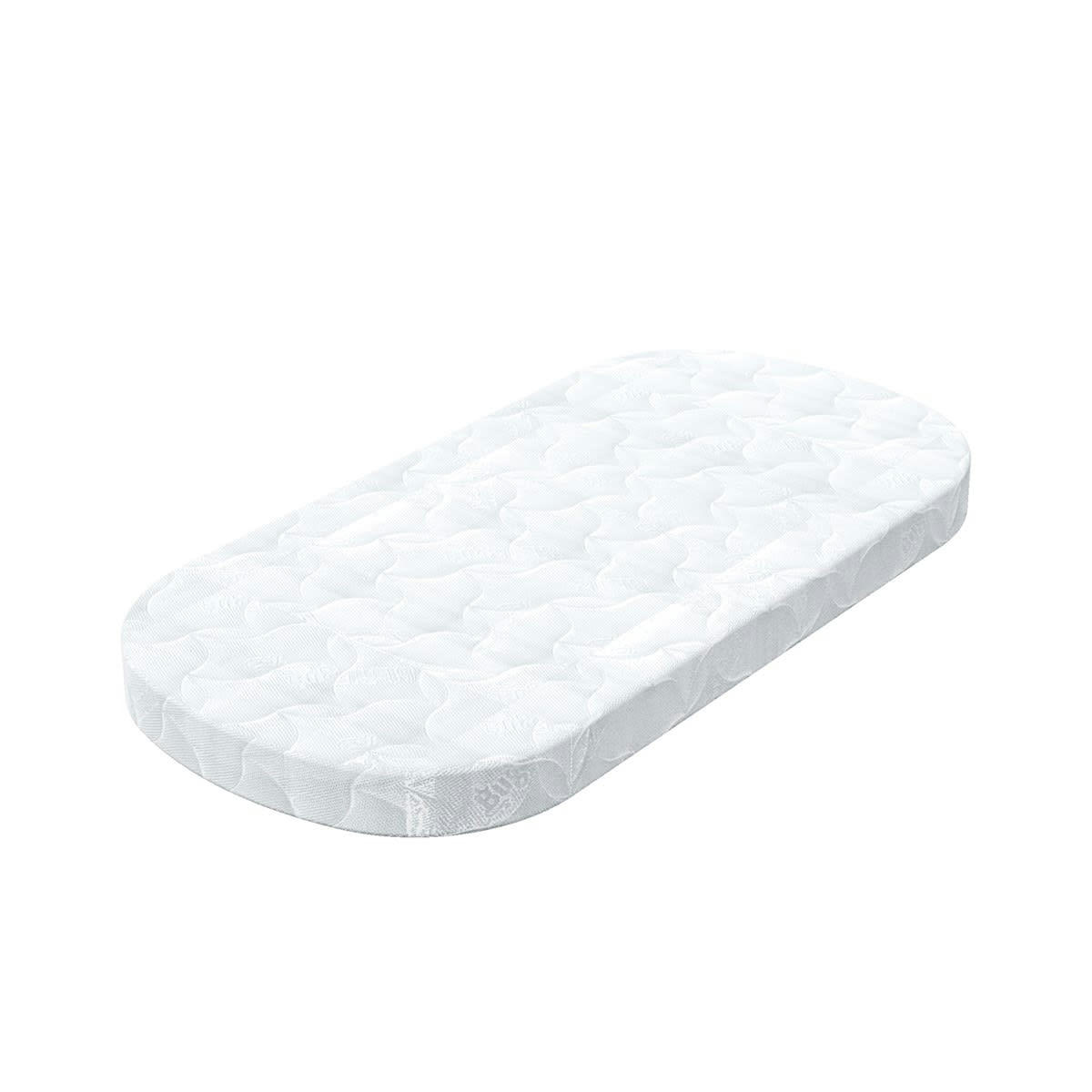 GALOPIN - Matelas pour lit évolutif 10x70x140cm en polyester blanc