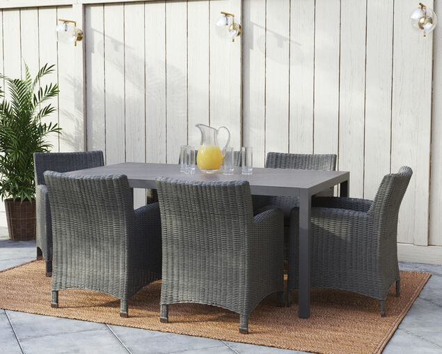 Avalon Tub & Jette 7-Piece Dining Setting
