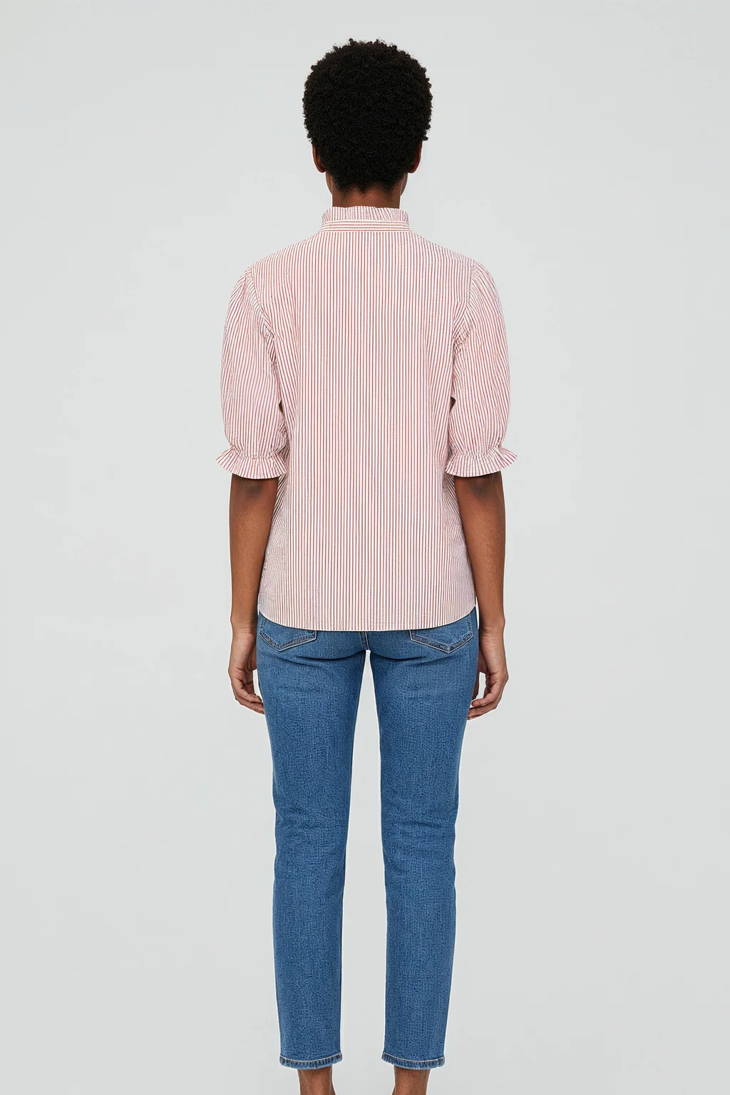 Blouse en popeline rayée - UDAY