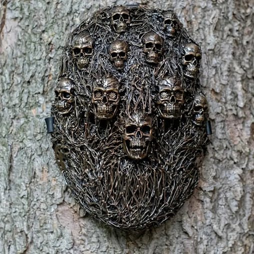 NNETM Bone-Chilling Elegance: Steam Skeleton Mask