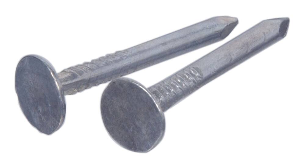 Hillman Galvanized Roofing Large Head Nails, 11 Gauge, 1-1/4-in