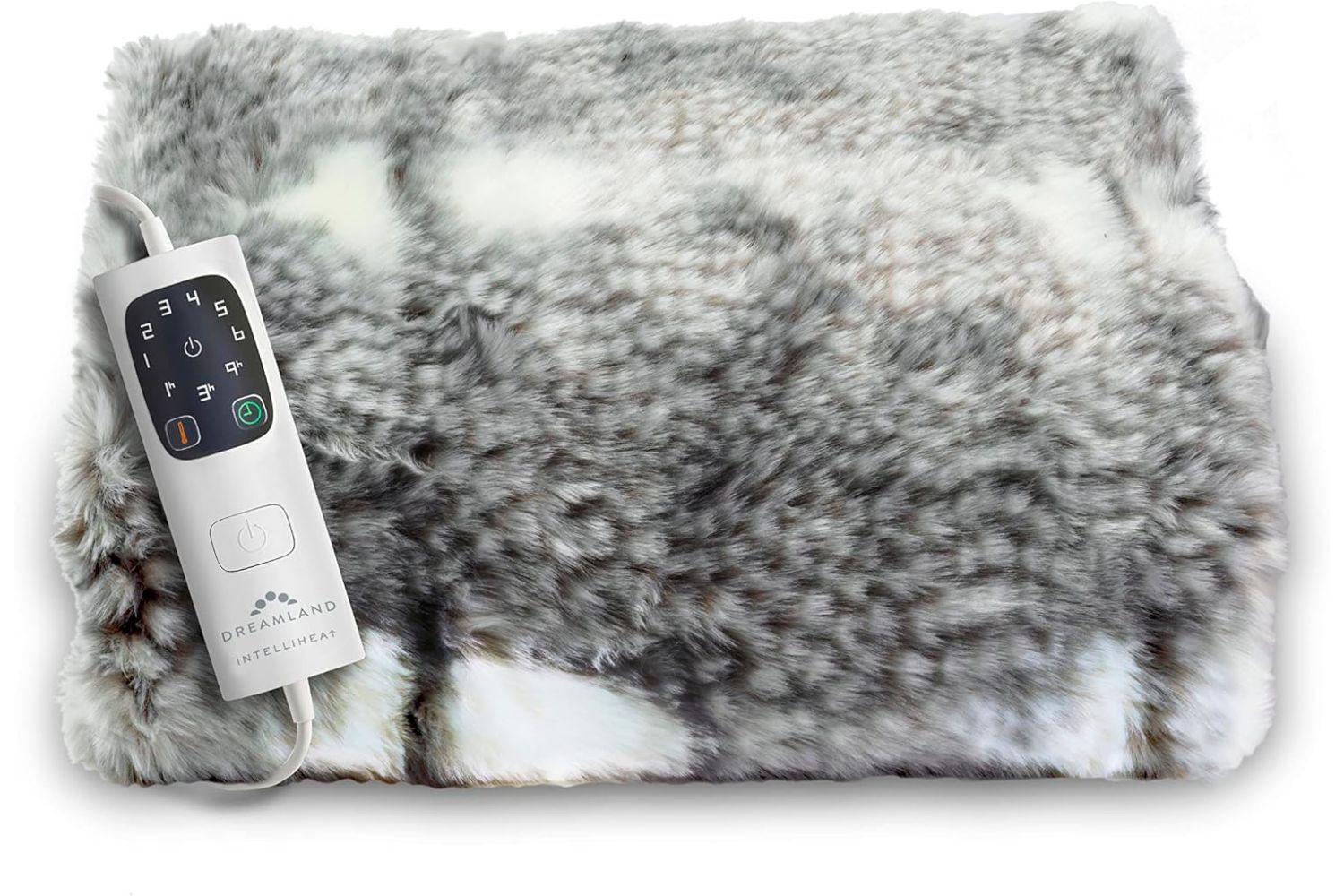 Dreamland Fallow Deer Faux Fur Throw 160 x 120cm
