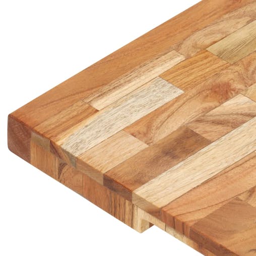 NNEVL Chopping Board 40x30x4 cm Solid Acacia Wood