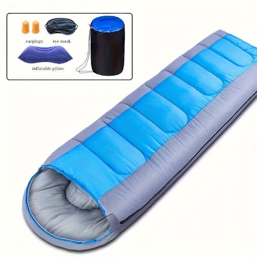 NNETM Sleeping Bag Winter Hooded with Accessories