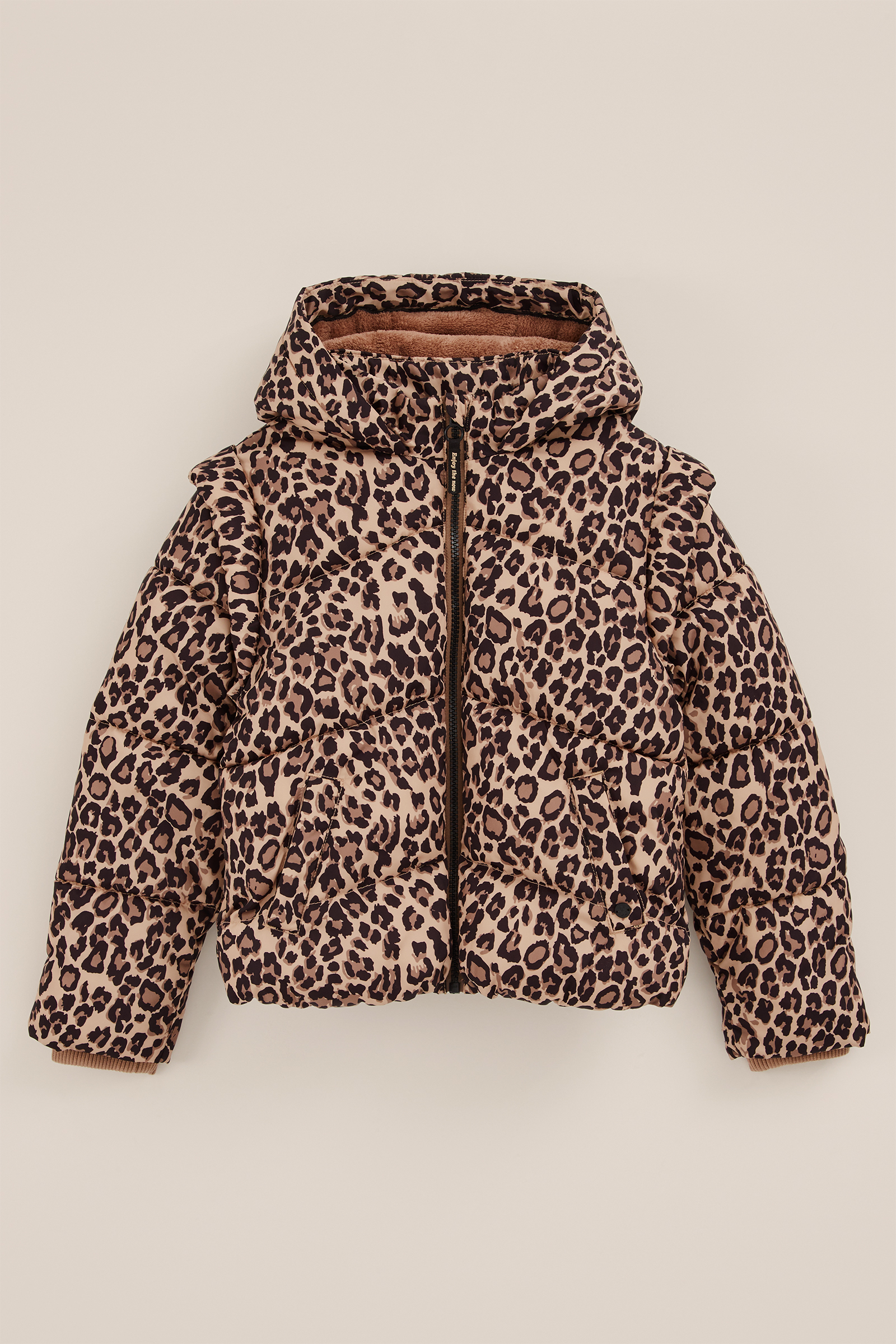 Meisjes jas met capuchon