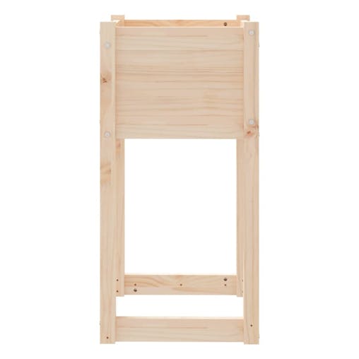 NNEVL Planter 40x40x81 cm Solid Wood Pine