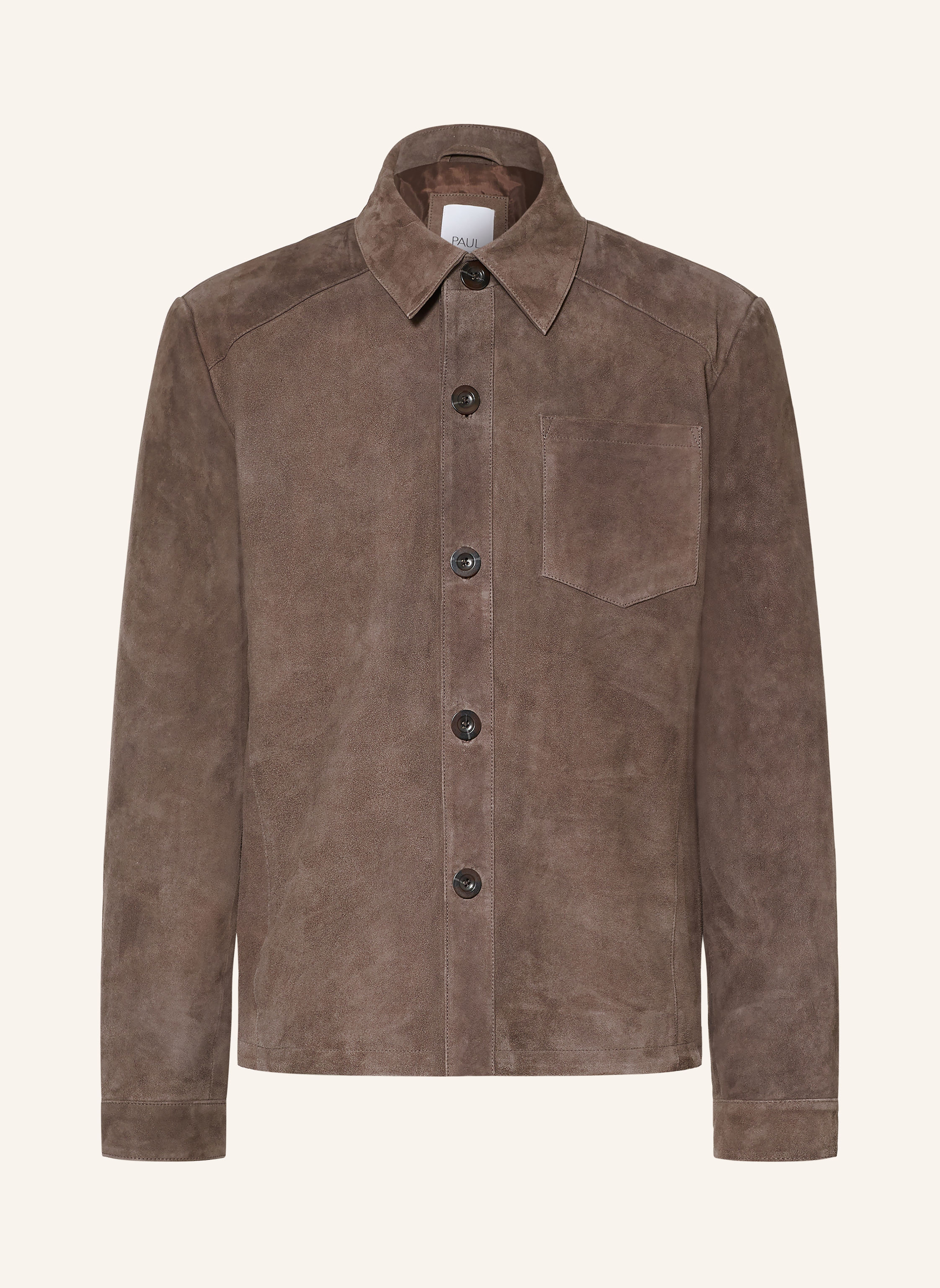 PAUL Overshirt Regular Fit aus Leder