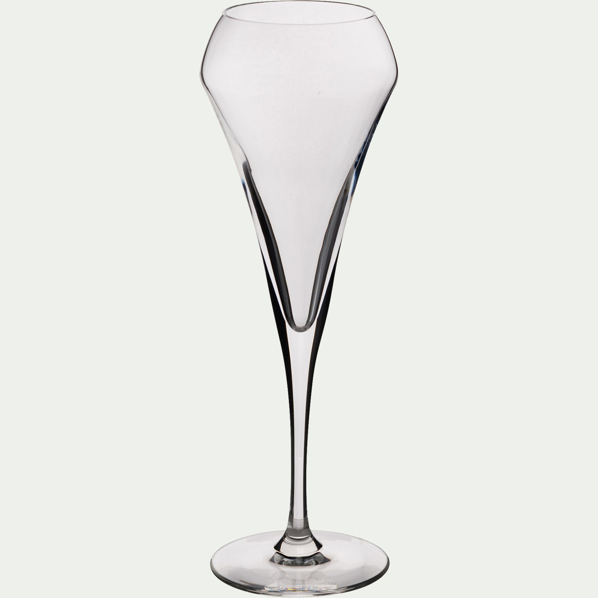 OPEN UP - Lot de 6 flûtes à champagne en cristallin 20cl - transparent