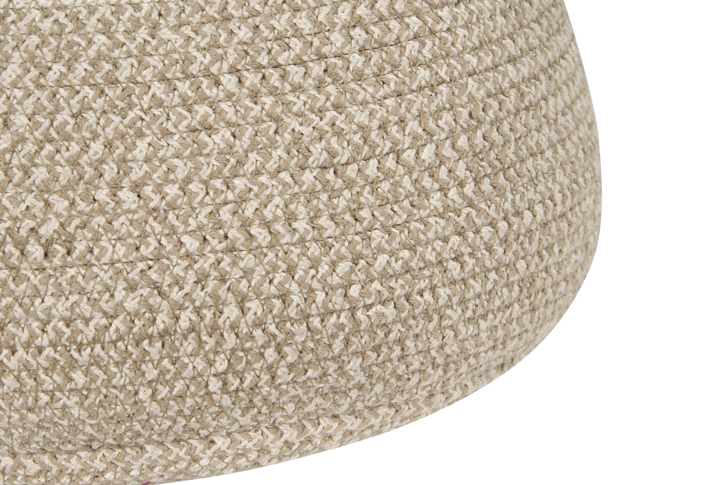 COTTON WOODS - Panier champignon en coton beige 33x38