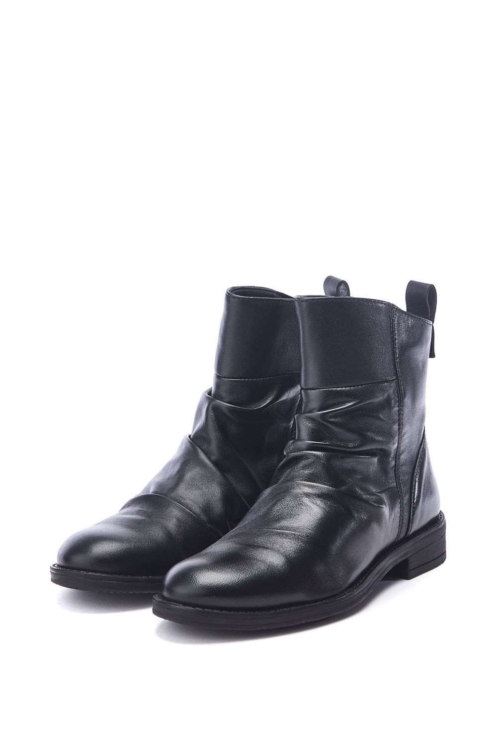 Moda In Pelle Brandish' Leather Ankle Boots