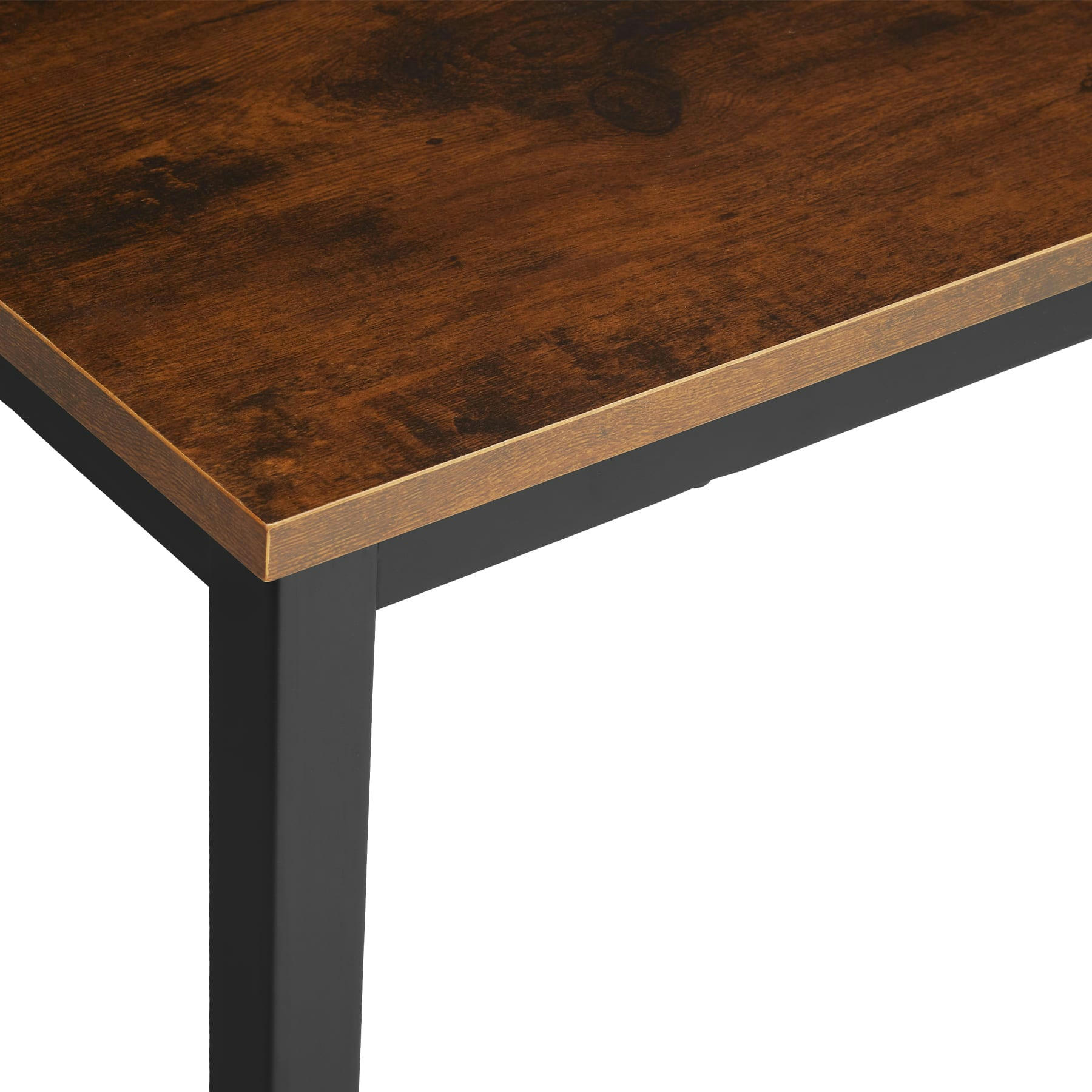 - Bureau Style industriel Bois foncé industriel, rustique