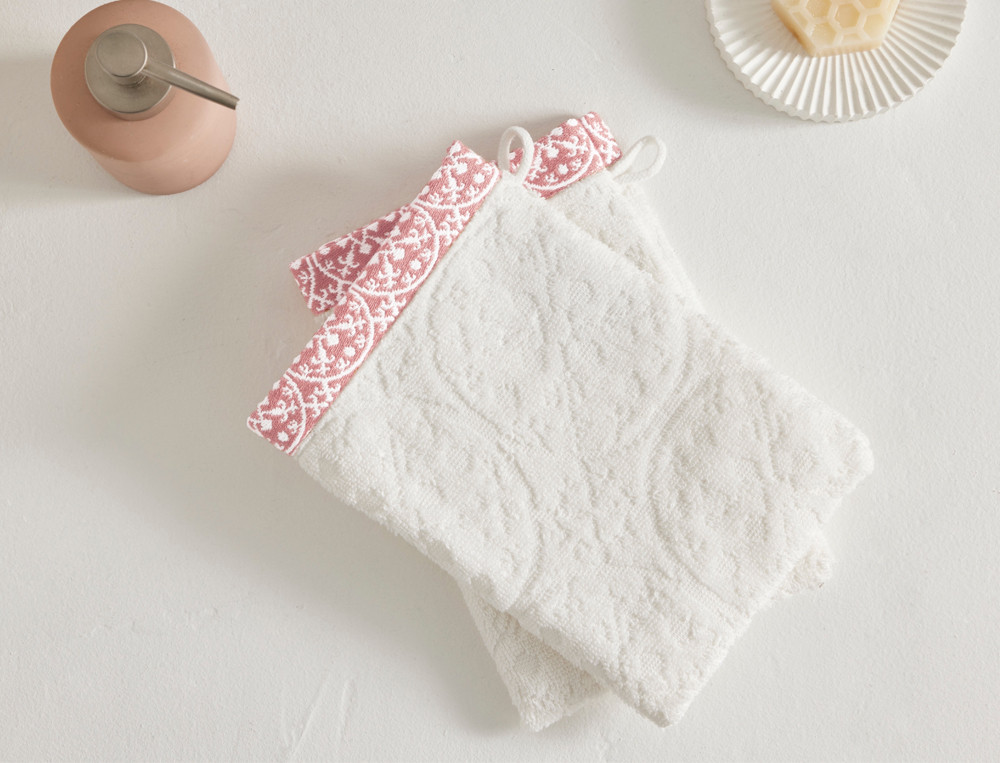 Lot de 2 gants ciselés blancsSéville