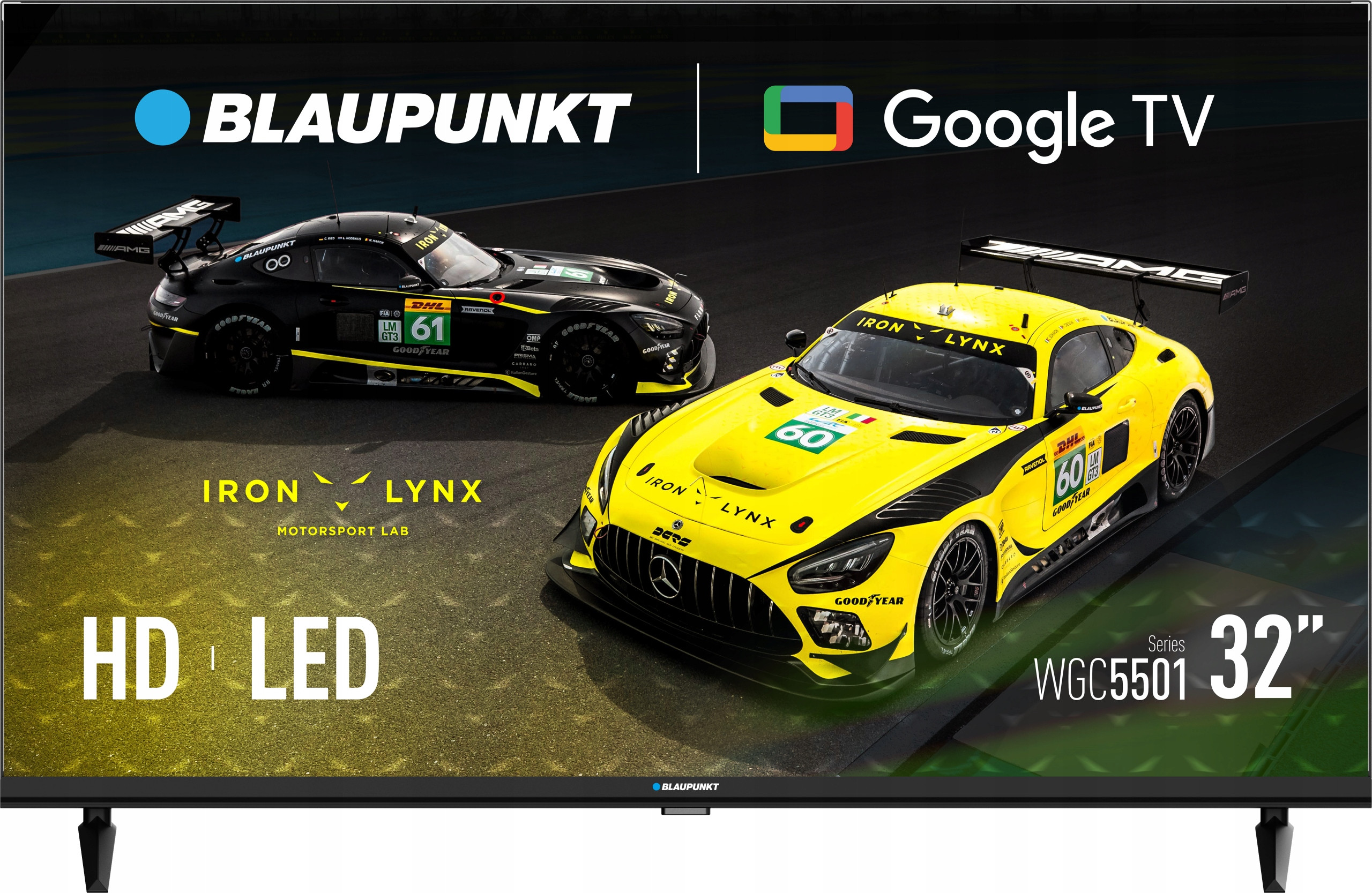 Blaupunkt 32WGC5501S Bezramkowy 32 CALE LED HD Smart Google TV DVB-T2