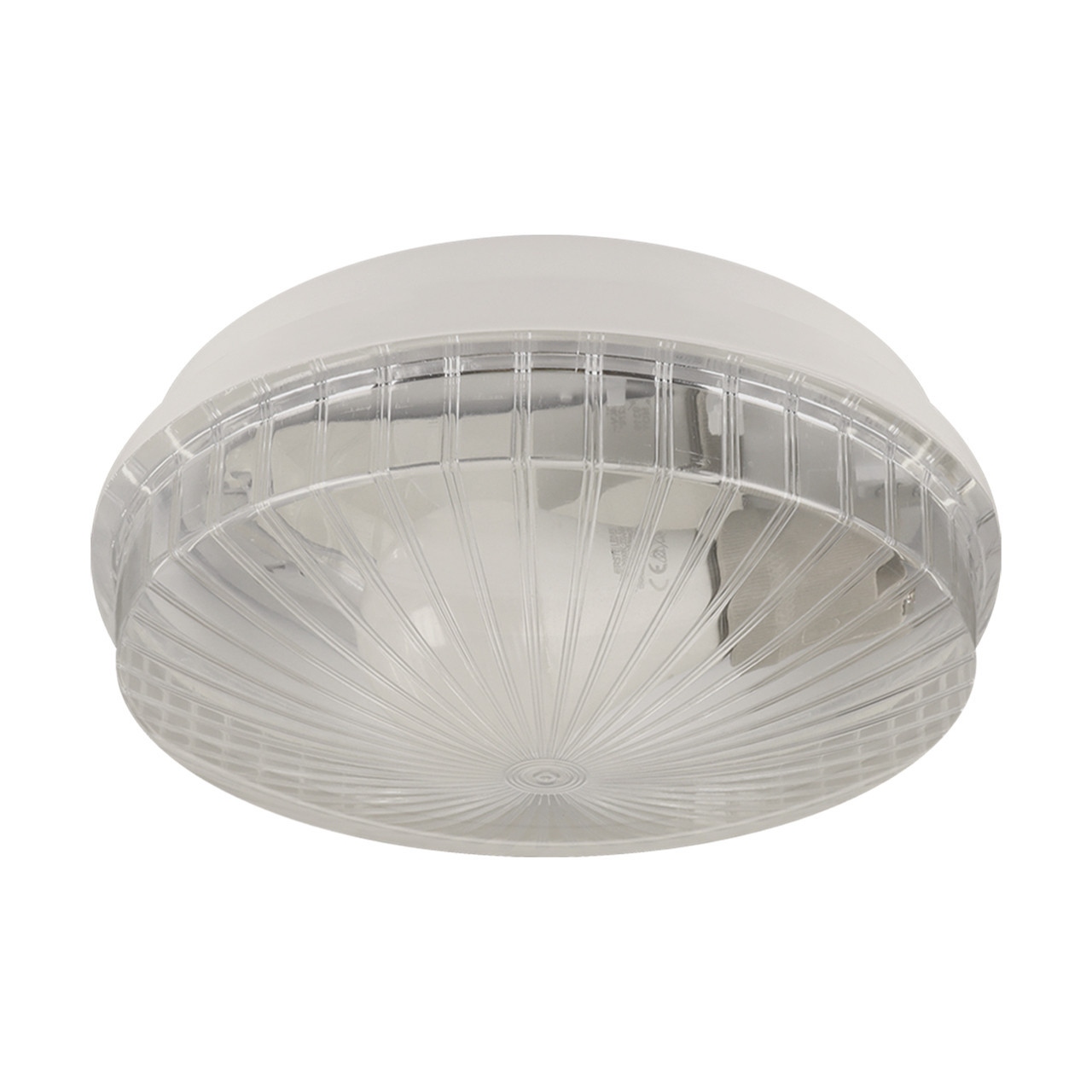 Lampa sufitowa zewnętrzna MONTE biała 1 x E27 x 60W IP65 Struhm