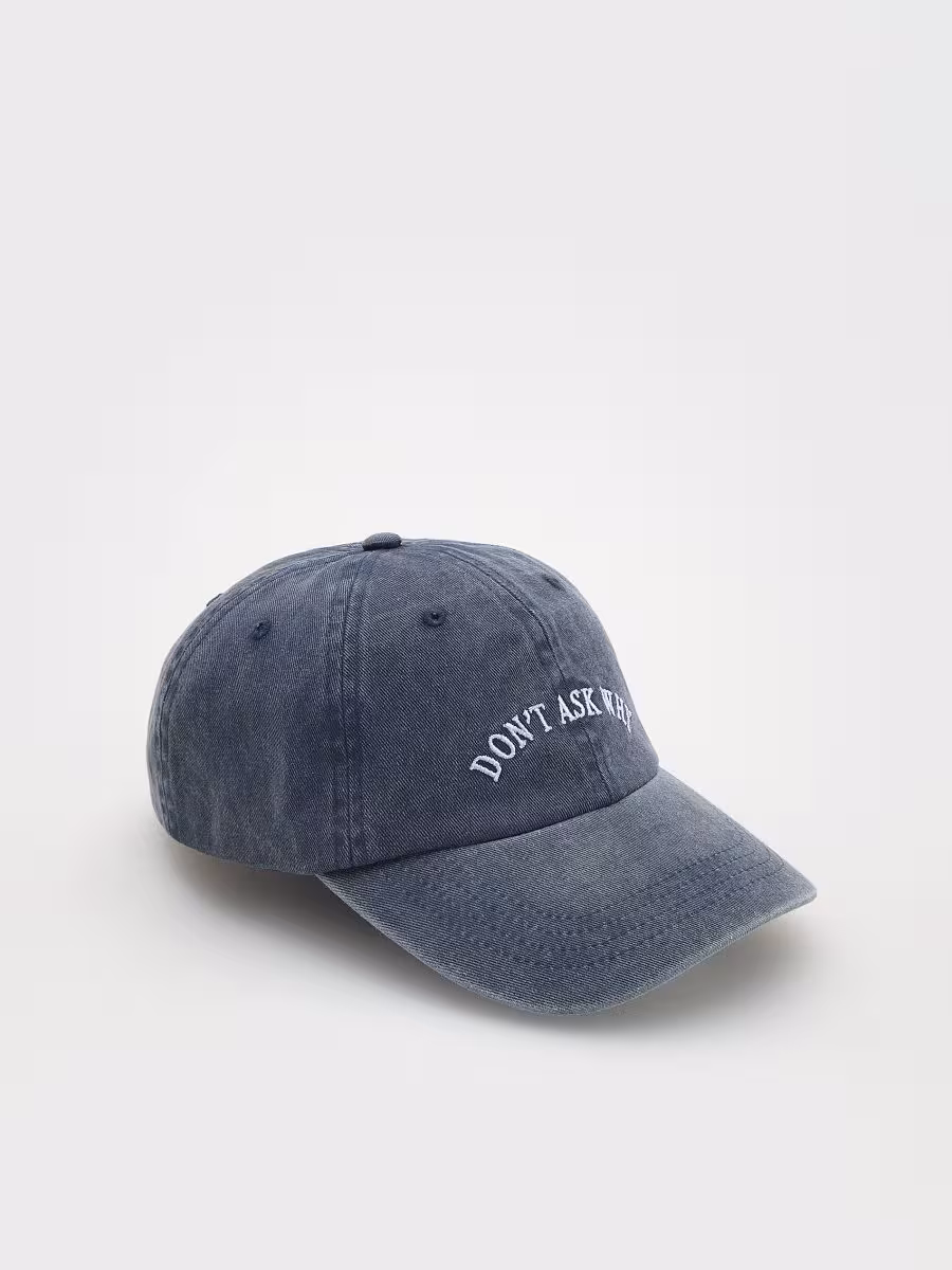 Baseball Cap With Wash Effect