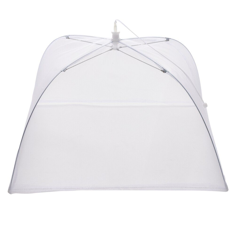 Cloche moustiquaire pliable blanche 43x43xH20cm