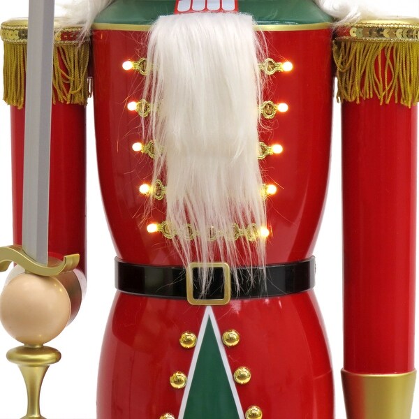 42" Pre-Lit Nutcracker
