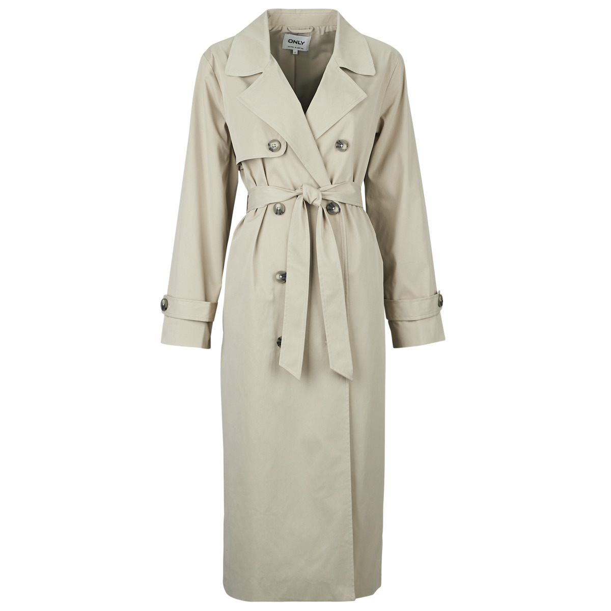 Only - ONLDISA LIFE LONG TRENCHCOAT - Grey