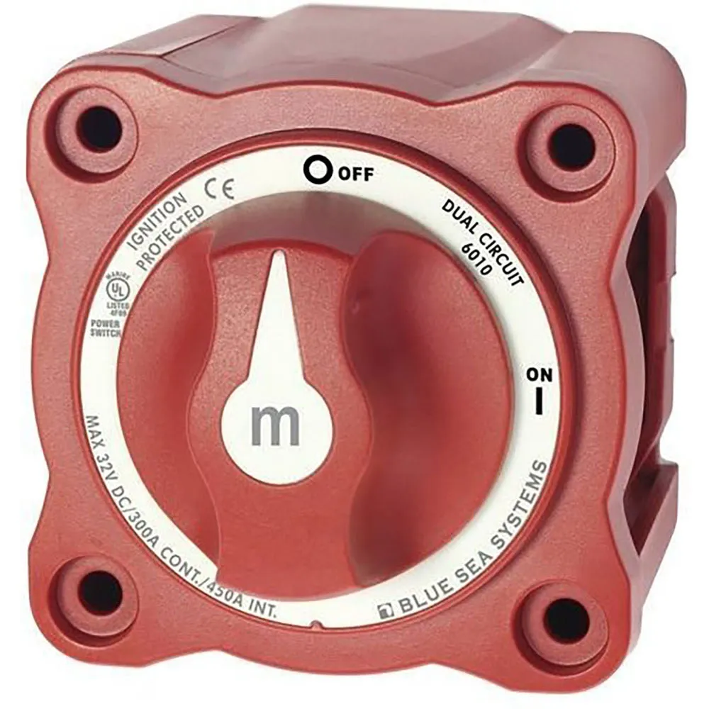 Blue Sea Systems Mini Battery Switch Dual Circuit