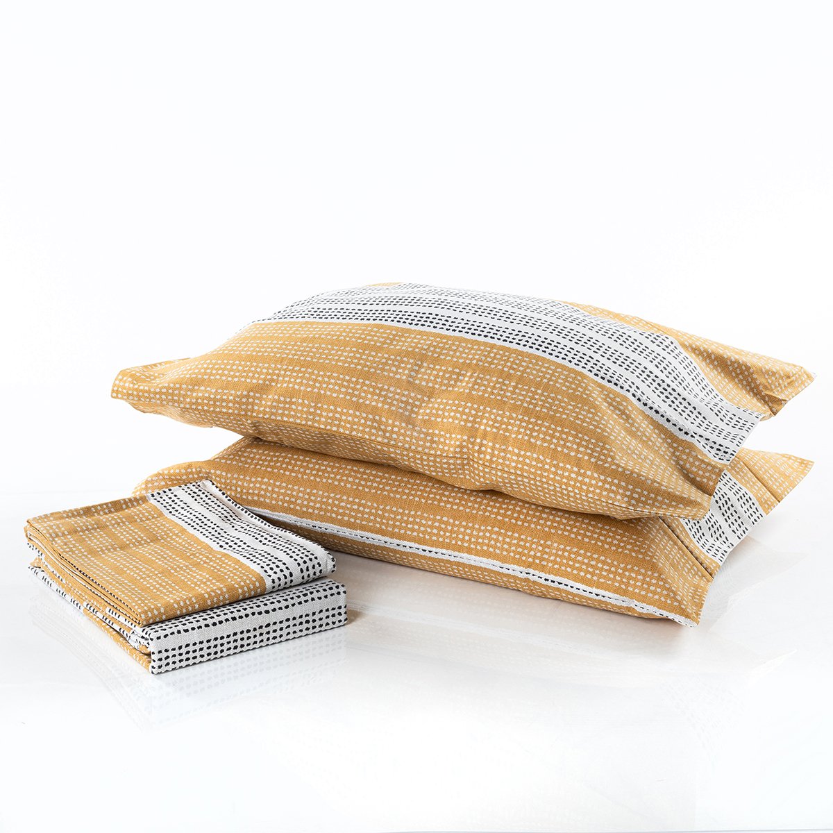 Jogo cama de casal dots INUIT 240x290cm