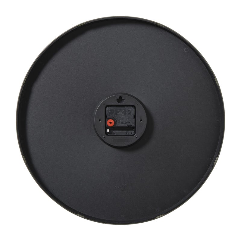 Wandklok - bruin - &Oslash;40.2x4,5 cm