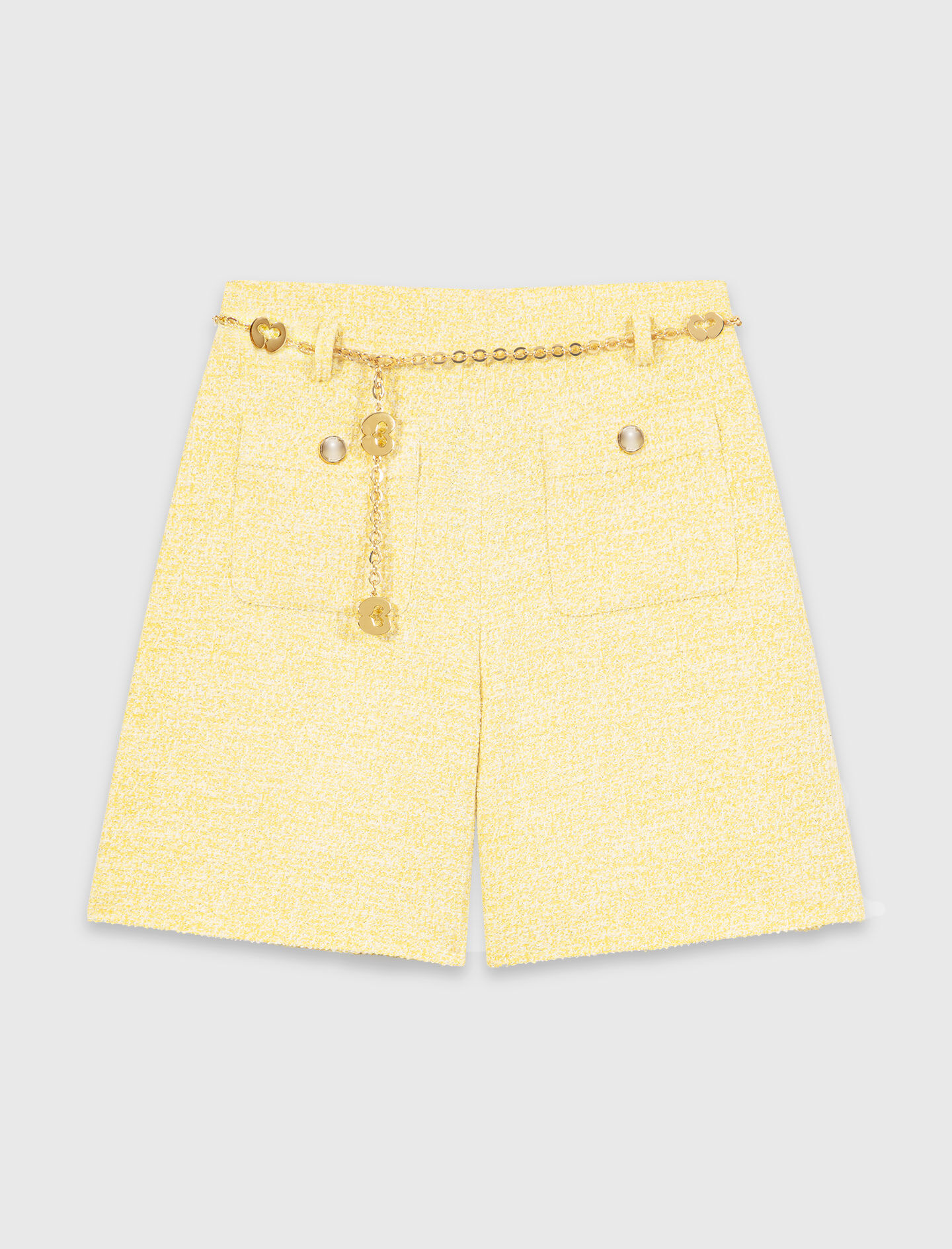 Short en tweed