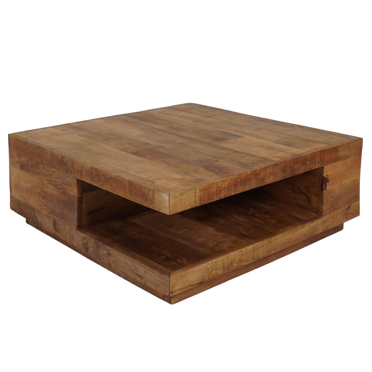 Home67 - Salontafel Bram - Mangohout - 80 x 80 cm