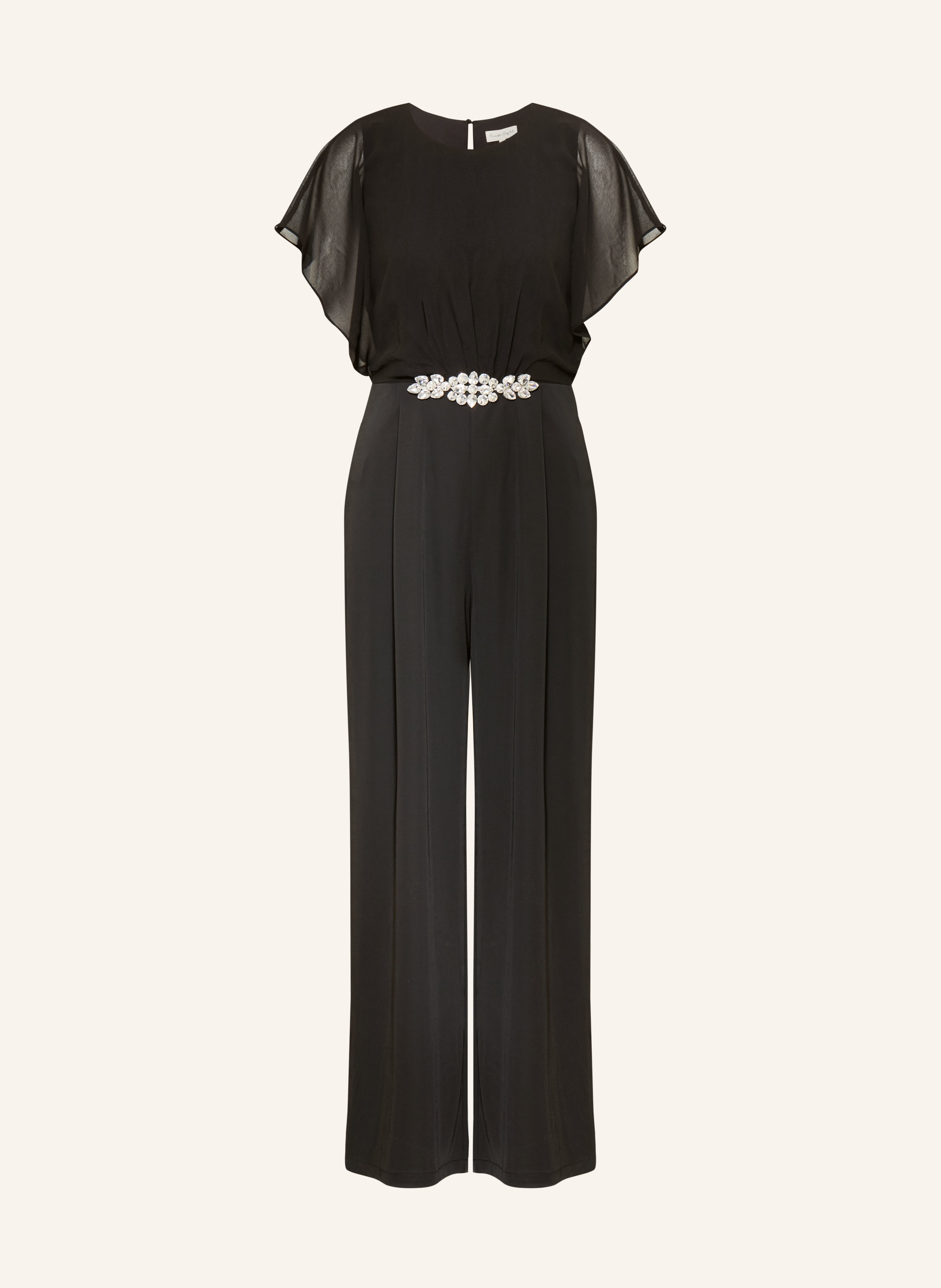 Phase Eight Jumpsuit VELMA im Materialmix mit Schmucksteinen