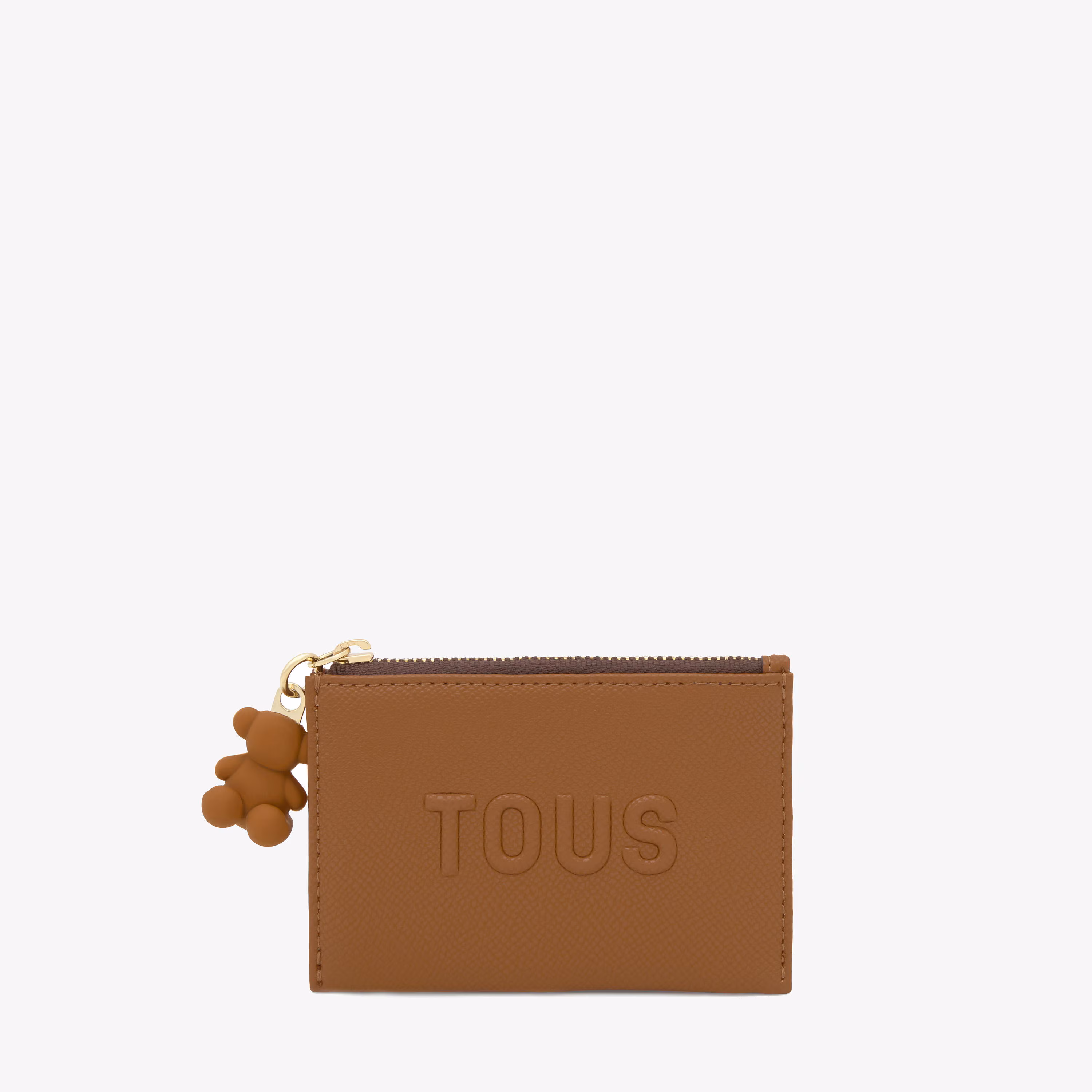 Monedero tarjetero camel TOUS Brenda