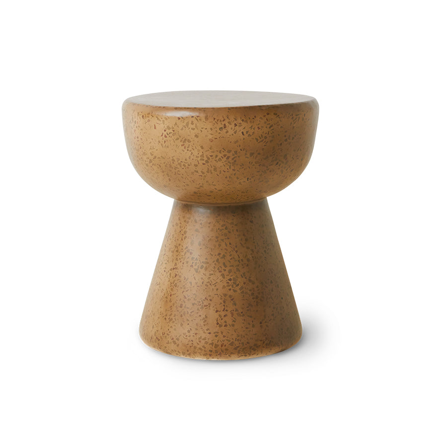 HKLIVING bijzettafel Terrazzo – pebble