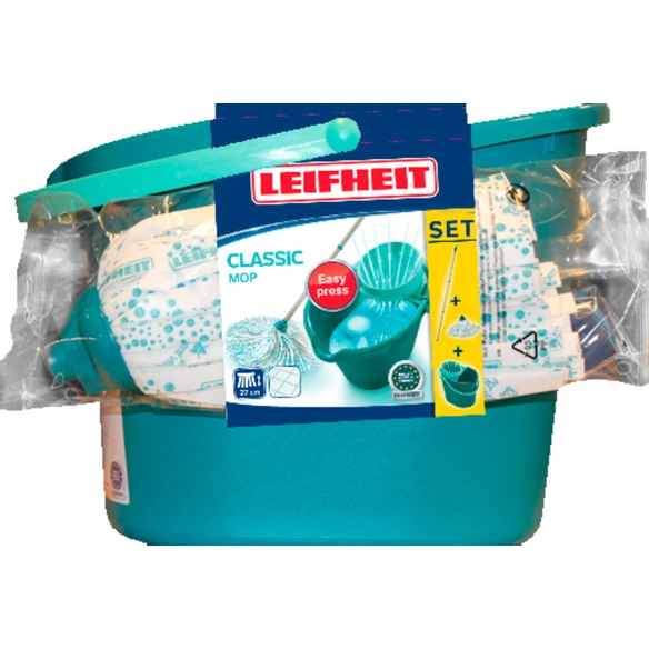 Bodenwischerset »Classic Mop«, Eimer   Mop, 12 l, 120 cm Stiel
