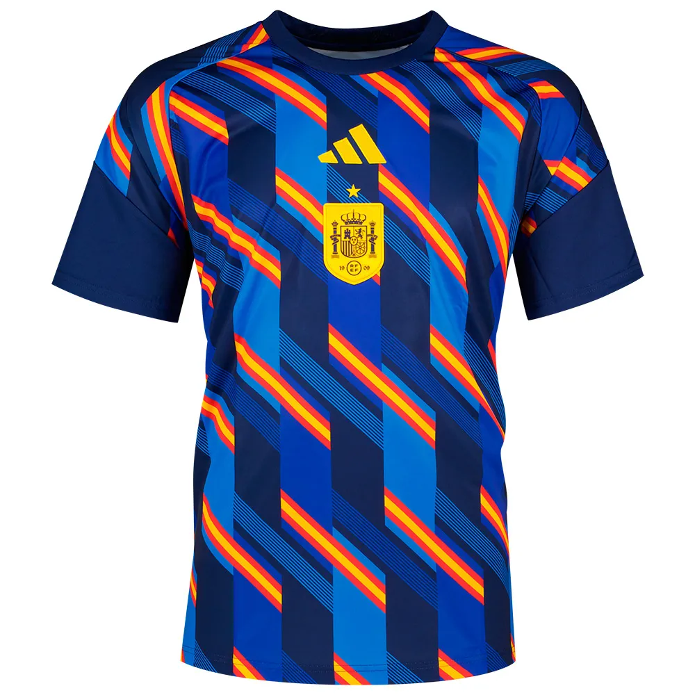 adidas Spain 26/27 Home pre match short sleeve T-shirt