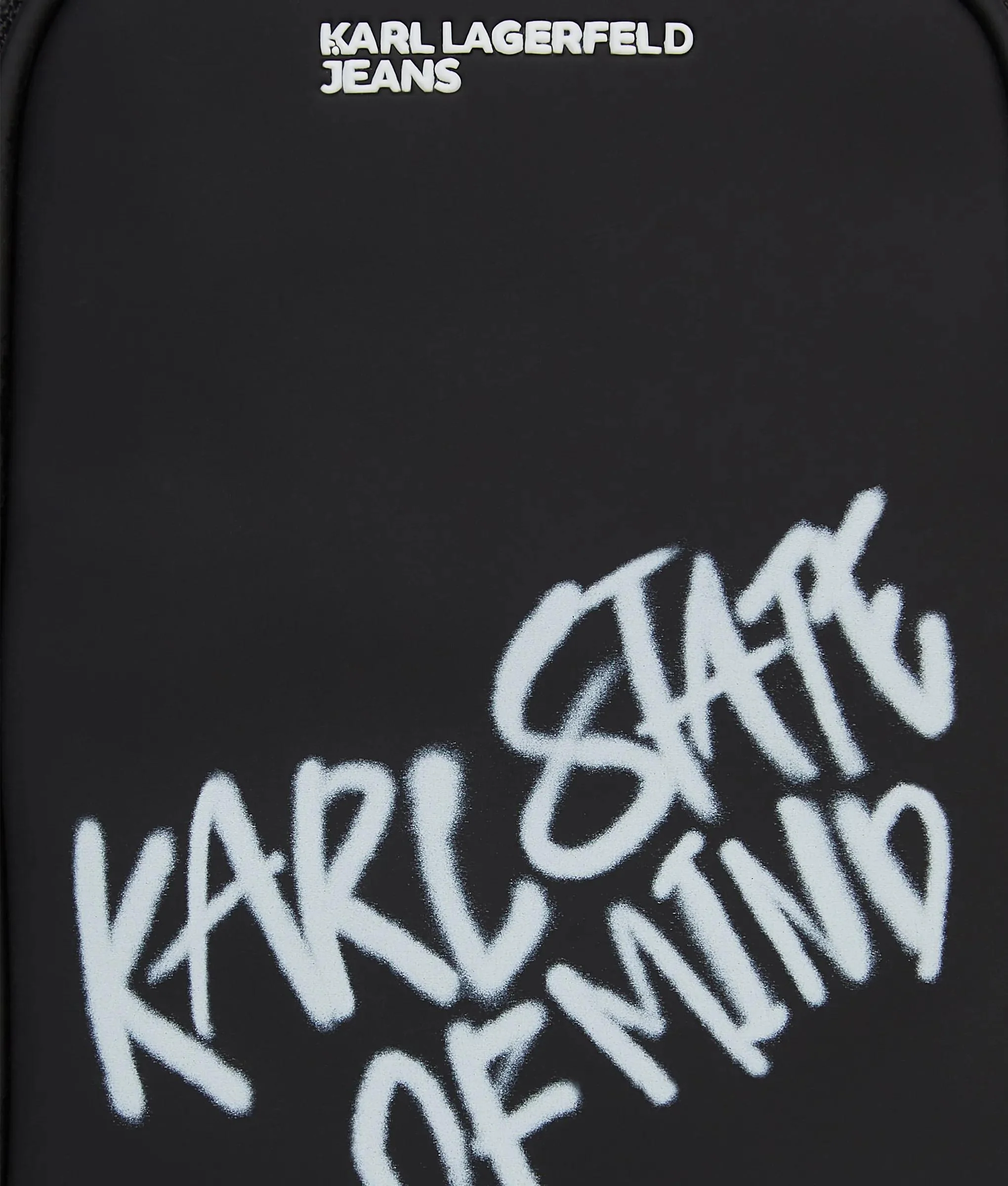 Pochette Karl avec citation imprimée