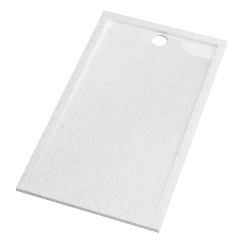 Receveur de douche Goliath blanc 80 x 140 cm AURLANE