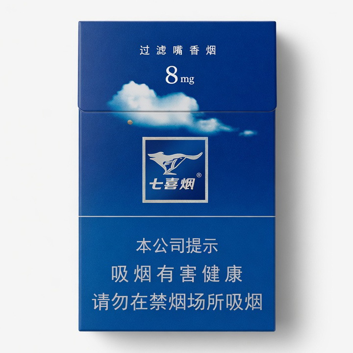 Blue Seven Wolves (20 Sticks/Pack × 10 Packs (1 Carton))