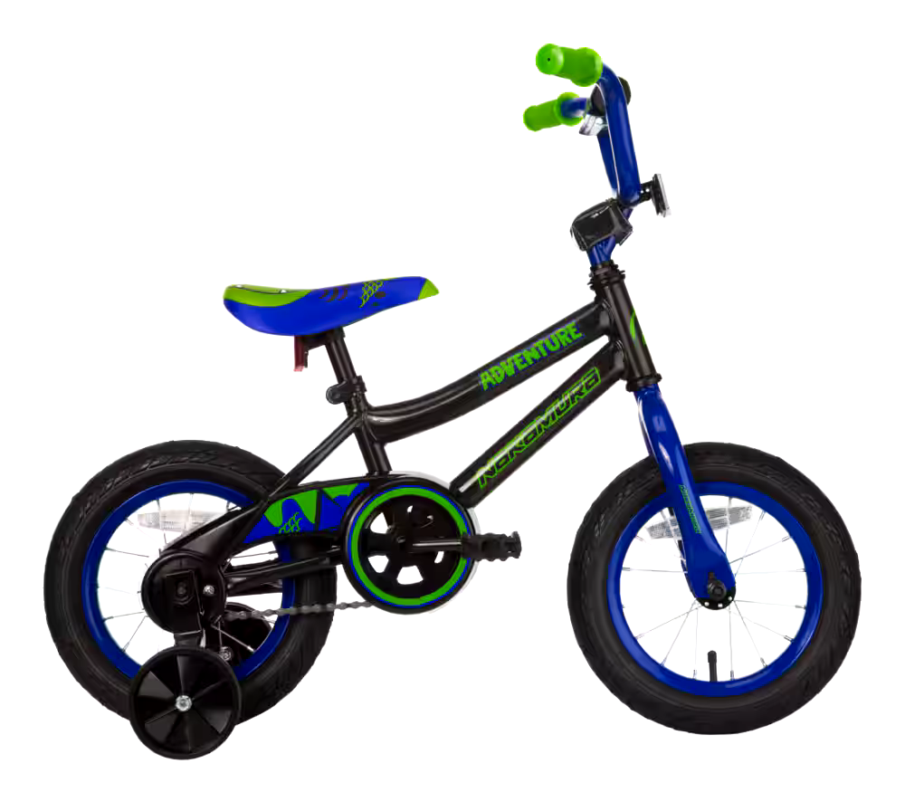 Nakamura Adventure Kid's Bike, Black, 12-in