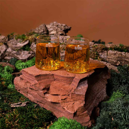 Coffret 2 shooters Topographic Mont Blanc & Everest - Alaskan Maker