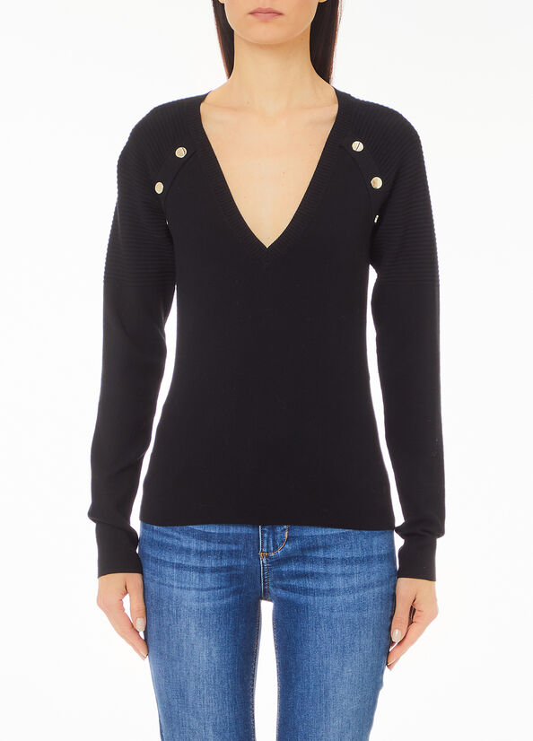 Maglia con bottoni