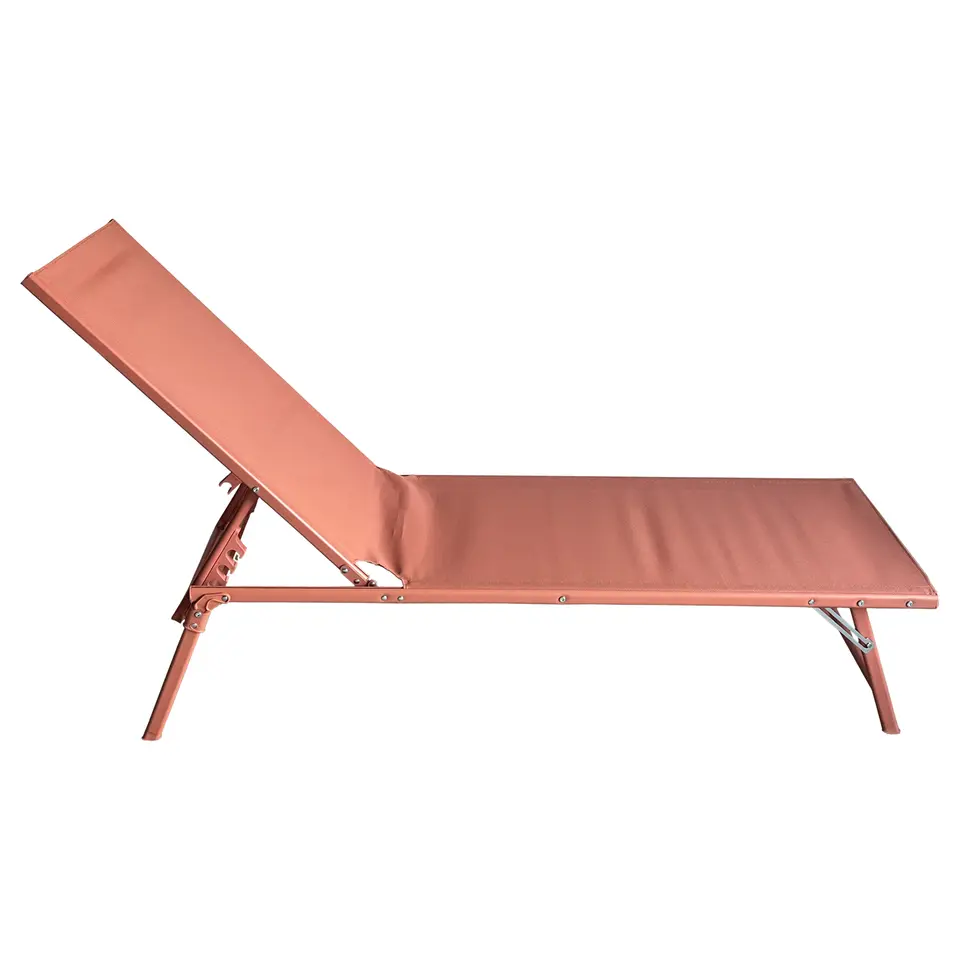 Happy Garden Zonnebaden SICILIA - Oranje - Staal