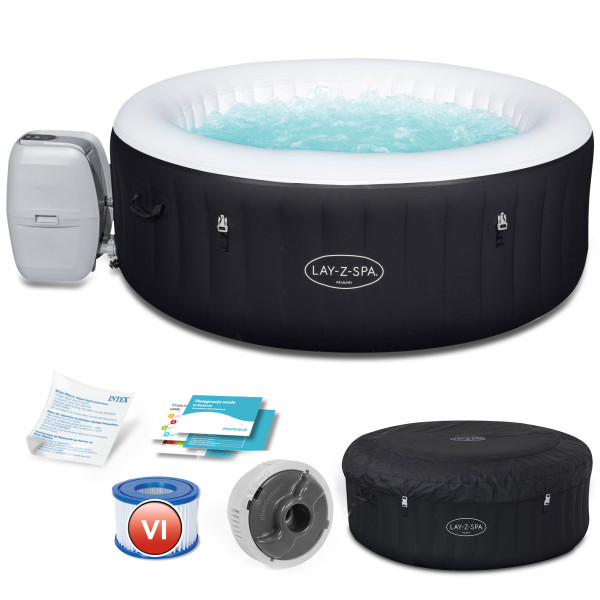 SPA dmuchane basen 4os. z hydromasażem Bestway 60001