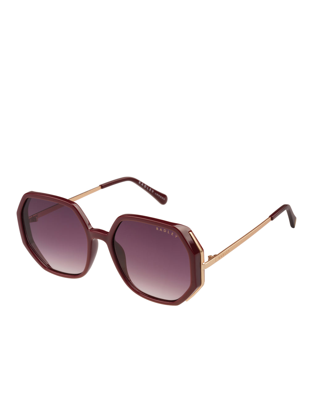 Cordelia - Oversized Hexagon Sunglasses