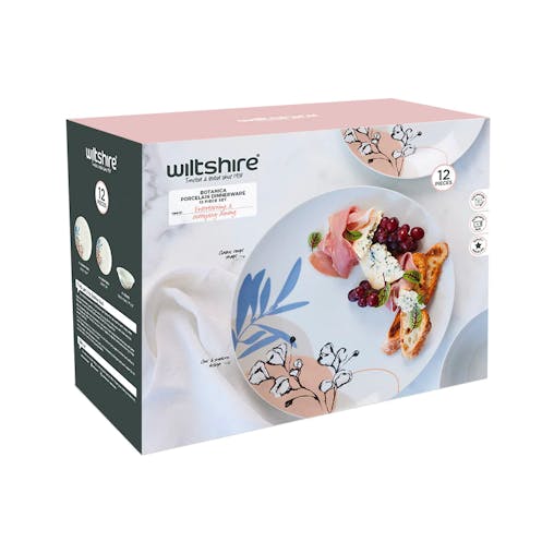 Wiltshire Botanica Dinner Set of 12 -12pc