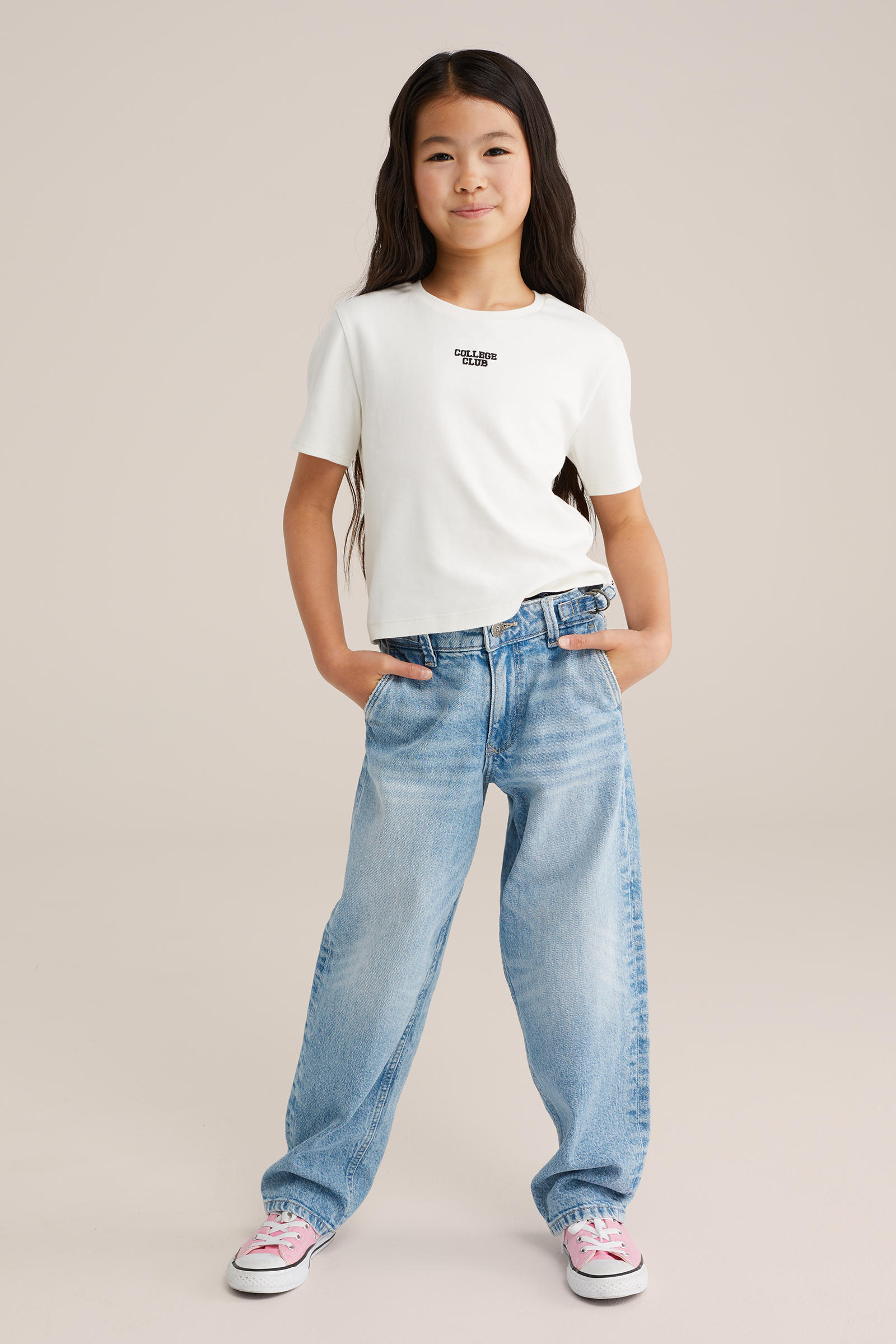 Meisjes T-shirt met opdruk