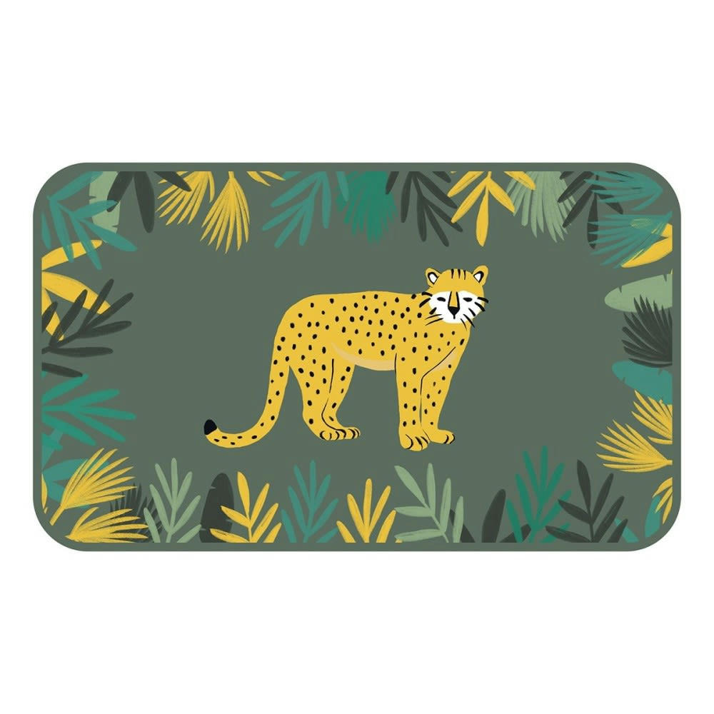 ANIMAUX AND CO - Tapis enfant aspect velours 45x75cm