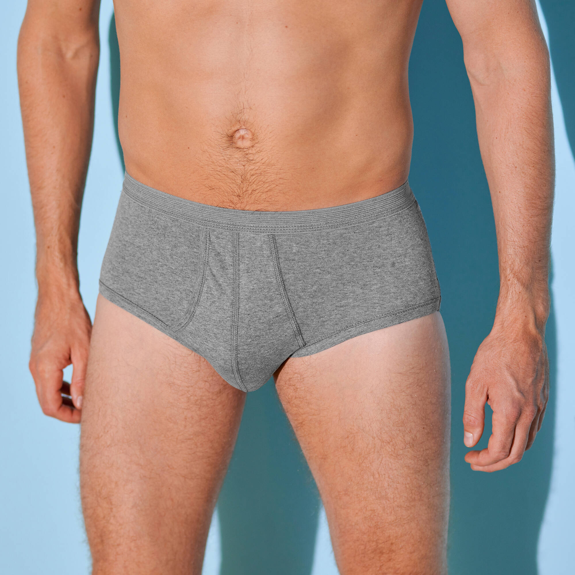 Slip ouvert taille haute - lot de 2