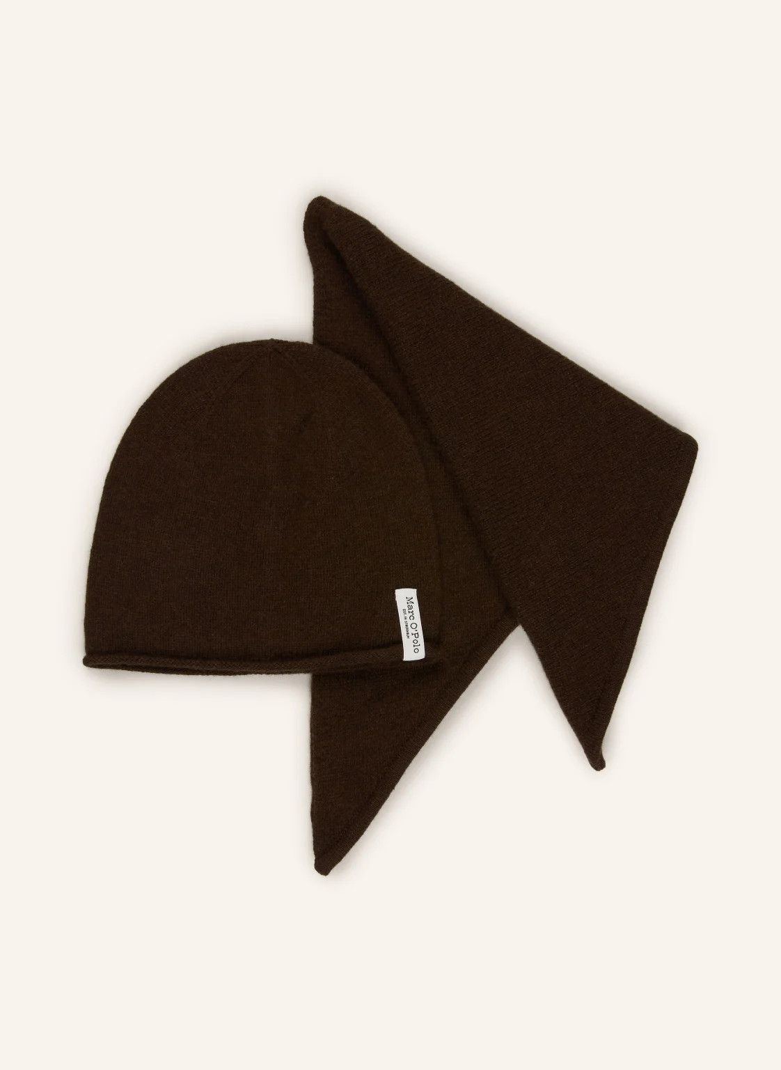 Marc O'Polo Set: Dreiecktstuch und Mütze